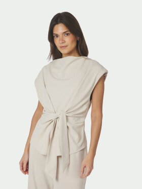Neo Noir - Katarim Crepe Top Ivory