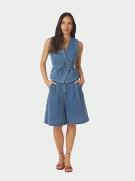 Neo Noir - Rosel Denim Shorts Blue
