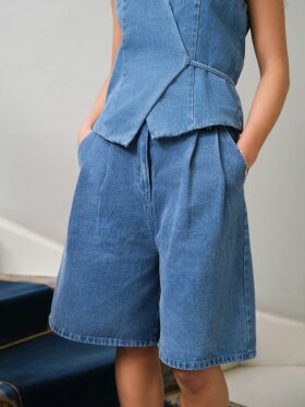 Neo Noir - Rosel Denim Shorts Blue