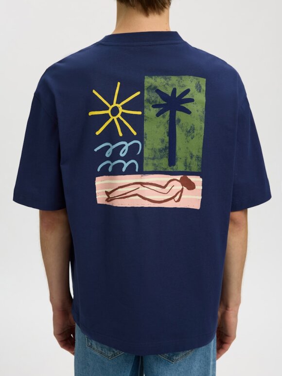 Selected - SLHRelaxNorman License SS Tee