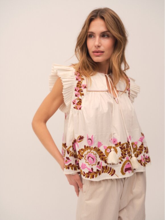 Gossia - ZarinaGO Blouse Off white
