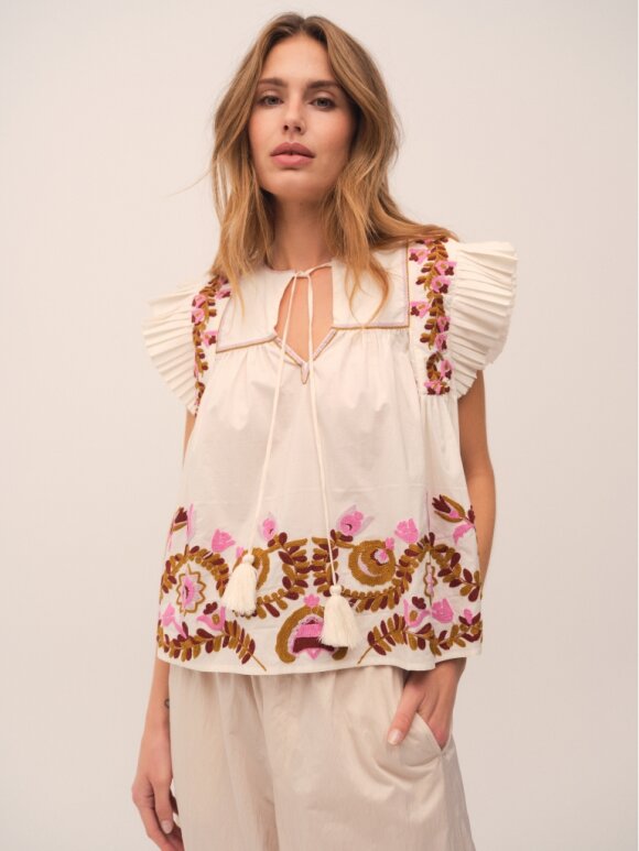 Gossia - ZarinaGO Blouse Off white