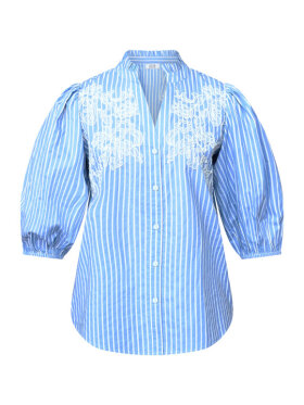 Love & Divine - Love1448-2 Shirts Blue Stripe