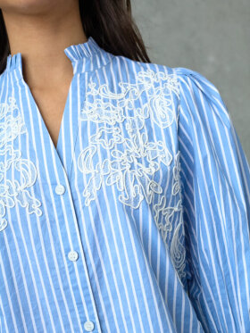 Love & Divine - Love1448-2 Shirts Blue Stripe