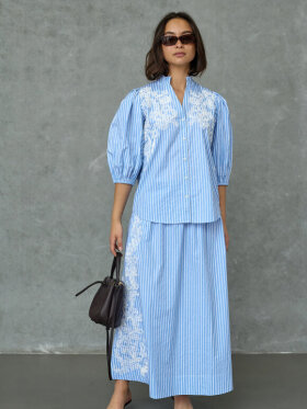 Love & Divine - Love1448-2 Shirts Blue Stripe