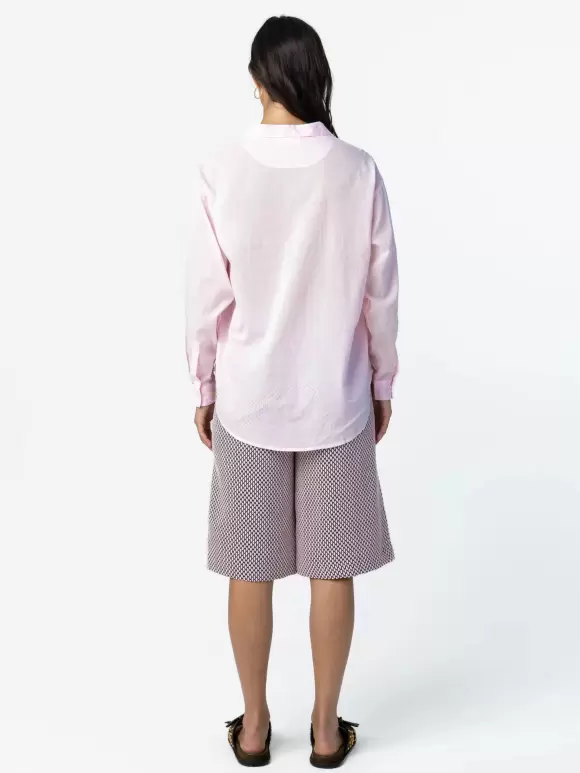 Coster Copenhagen - Jacquard shorts Pearl pink