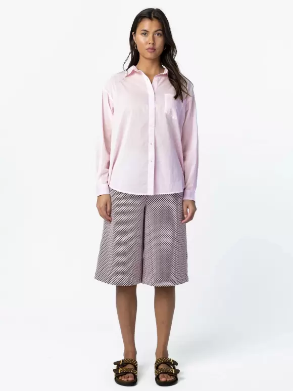 Coster Copenhagen - Jacquard shorts Pearl pink