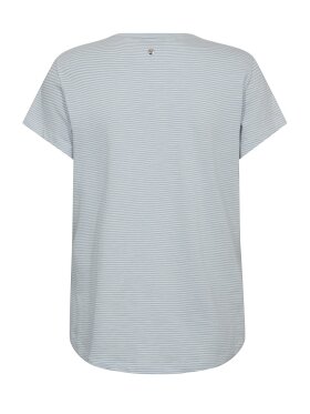 Mos Mosh - MMCamp O-SS Stripe tee Skyway