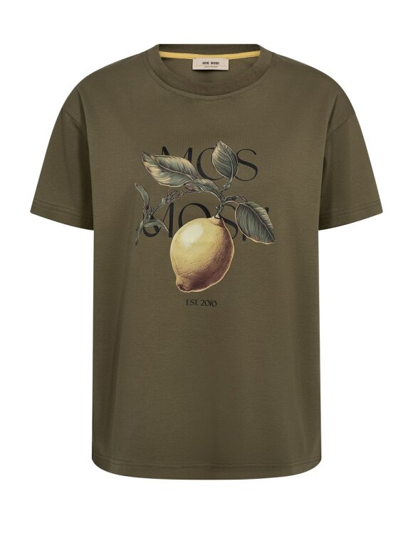 Mos Mosh - MMFruit O-SS Tee Burnt Olive