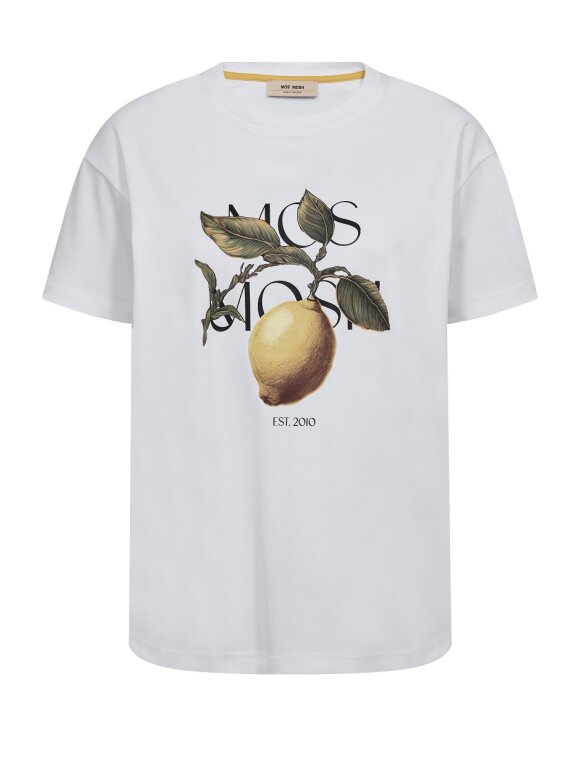Mos Mosh - MMFruit O-SS Tee White