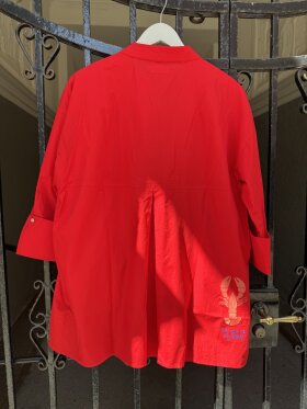 WAUW - Luna Shirt Lobster Red
