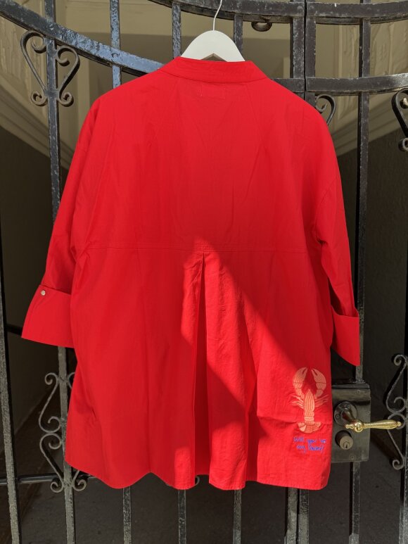 WAUW - Luna Shirt Lobster Red