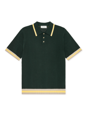 Les Deux - Lace Knitted Polo
