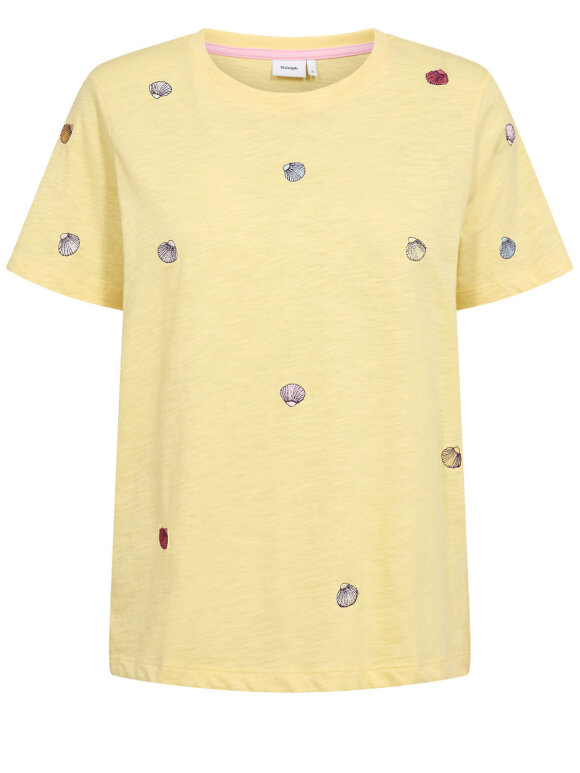Numph - NUShellpa T-shirt GOTS popkorn