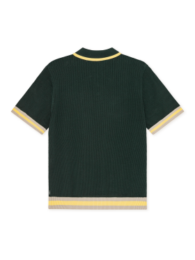 Les Deux - Lace Knitted Polo