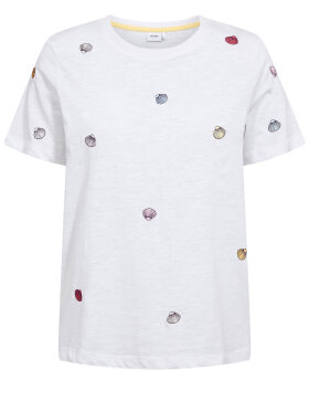 Numph - NUShellpa T-shirt GOTS white