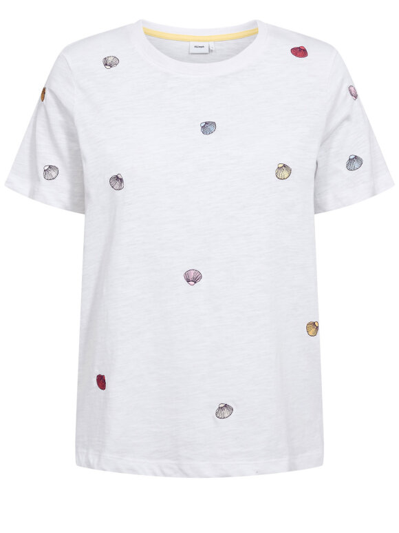 Numph - NUShellpa T-shirt GOTS white