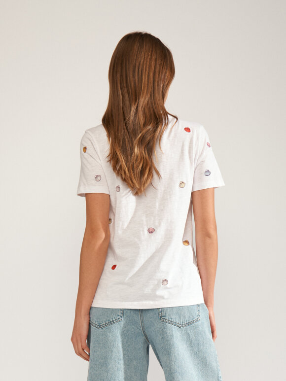 Numph - NUShellpa T-shirt GOTS white