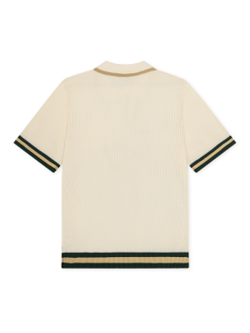 Les Deux - Lace Knitted Polo