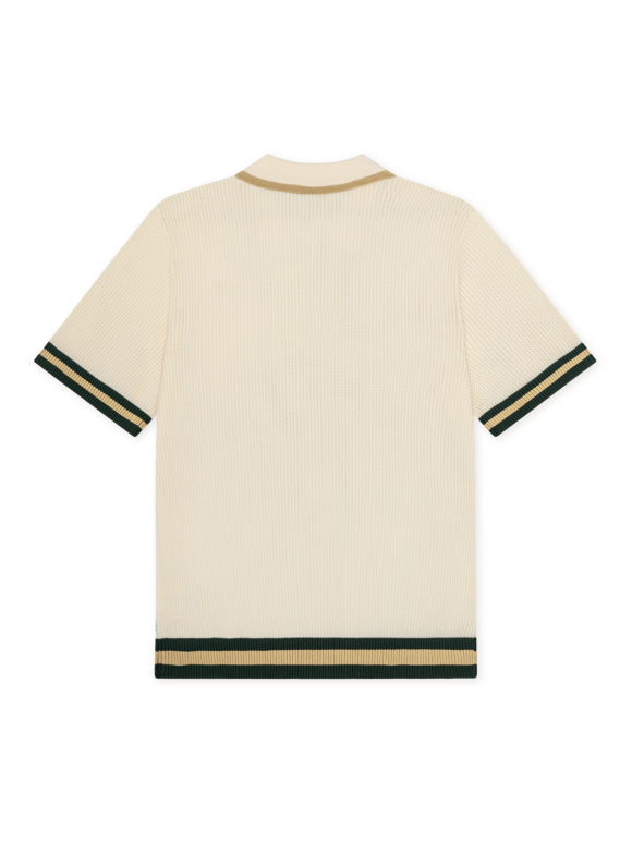 Les Deux - Lace Knitted Polo