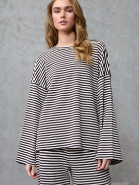 Love & Divine - Love1505 Blouse Cream/Brown