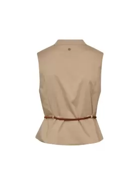 Mos Mosh - MMMai Tenca Vest Sesame Mos Mosh - MMMai Tenca Vest Sesame