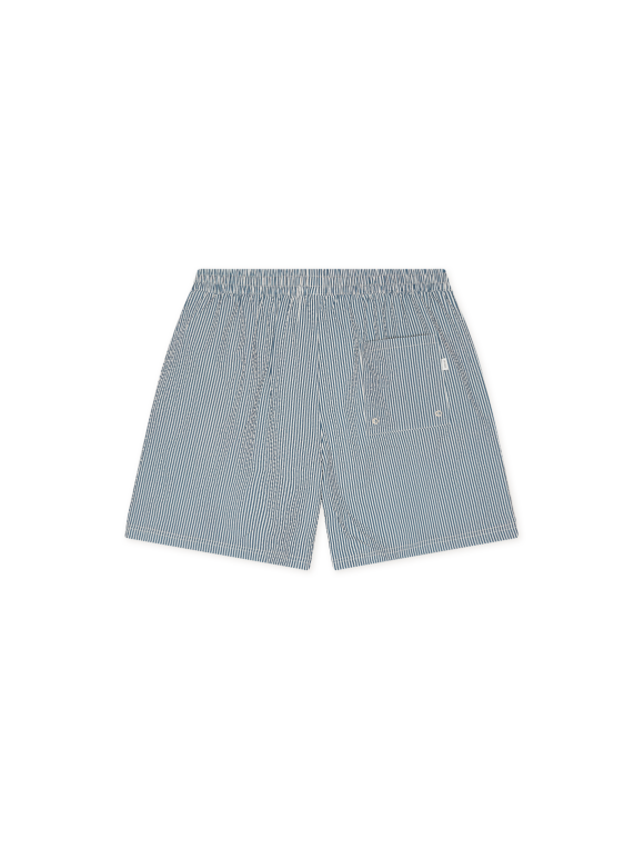 Les Deux - Stripe Seersucker Swim Short