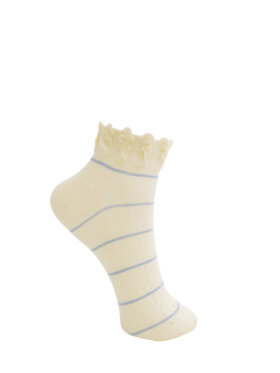 Black Colour - BCPerri Anclet Sock Lt. Yellow