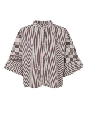 Black Colour - BCAlly Loose Shirt Creme Black Colour - BCAlly Loose Shirt Creme