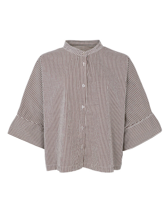 Black Colour - BCAlly Loose Shirt Creme