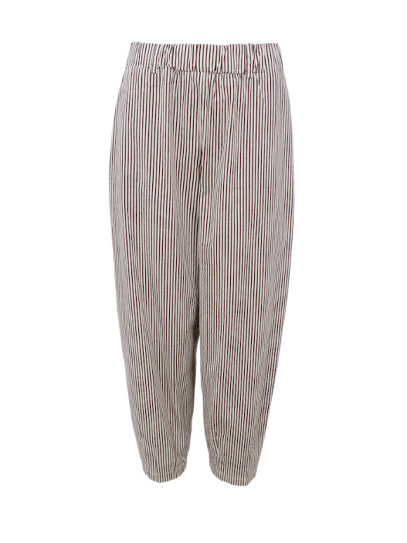 Black Colour - BCAlly Barrel Pant Creme