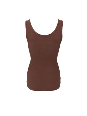 Black Colour - BCVibs Rib Tank Top Espresso Black Colour - BCVibs Rib Tank Top Espresso