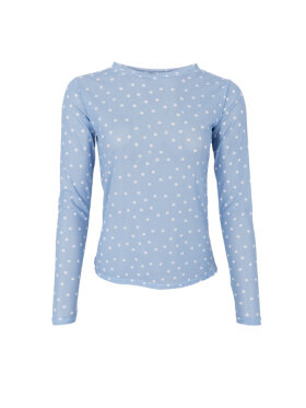 Black Colour - BCAnnie Mesh Blouse lt. blue Black Colour - BCAnnie Mesh Blouse lt. blue