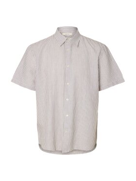 Selected - SLHREGClay Linenblend SS Shirt Selected - SLHREGClay Linenblend SS Shirt