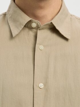 Selected - SLHREGClay Linenblend SS Shirt Selected - SLHREGClay Linenblend SS Shirt