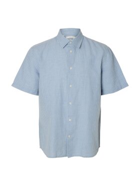 Selected - SLHREGClay Linenblend SS Shirt Selected - SLHREGClay Linenblend SS Shirt