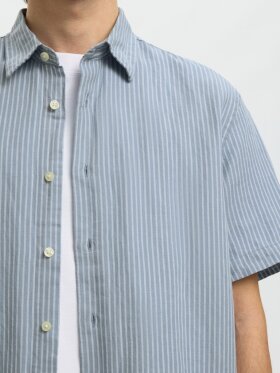 Selected - SLHREGClay Linenblend SS Shirt Selected - SLHREGClay Linenblend SS Shirt