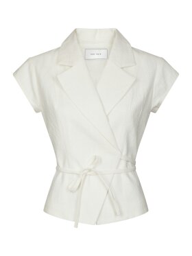 Neo Noir - Salima Ramie Waistcoat Offwhit Neo Noir - Salima Ramie Waistcoat Offwhit