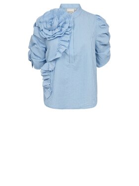 Gossia - ZarinaGO Blouse Blue Stripes