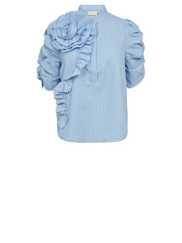 Gossia - ZarinaGO Blouse Blue Stripes