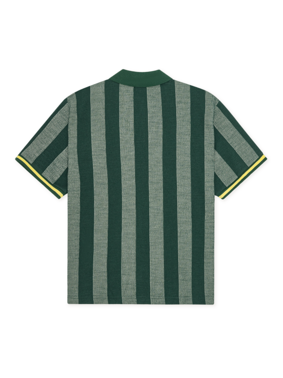 Les Deux - Stripe Jacquard Football Jersy