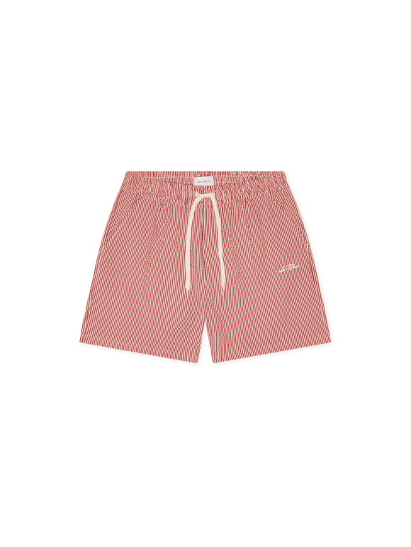 Les Deux - Stripe Seersucker Swim Short