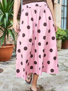 Black Colour - BCAbbie Skirt Rose Dot Black Colour - BCAbbie Skirt Rose Dot