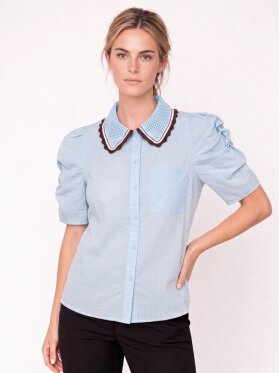 Gossia - AllyGO Blouse Light Blue Gossia - AllyGO Blouse Light Blue