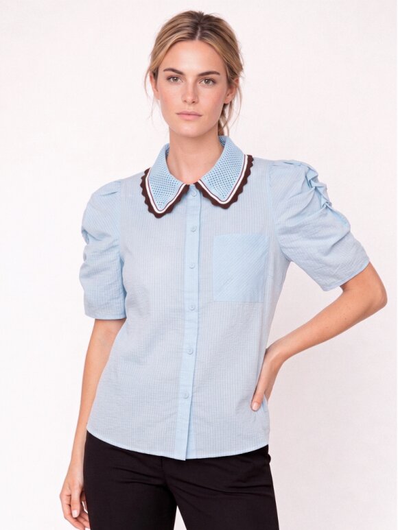 Gossia - AllyGO Blouse Light Blue