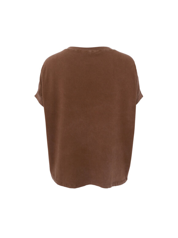 Black Colour - BCZelda Vintage tee Mocca