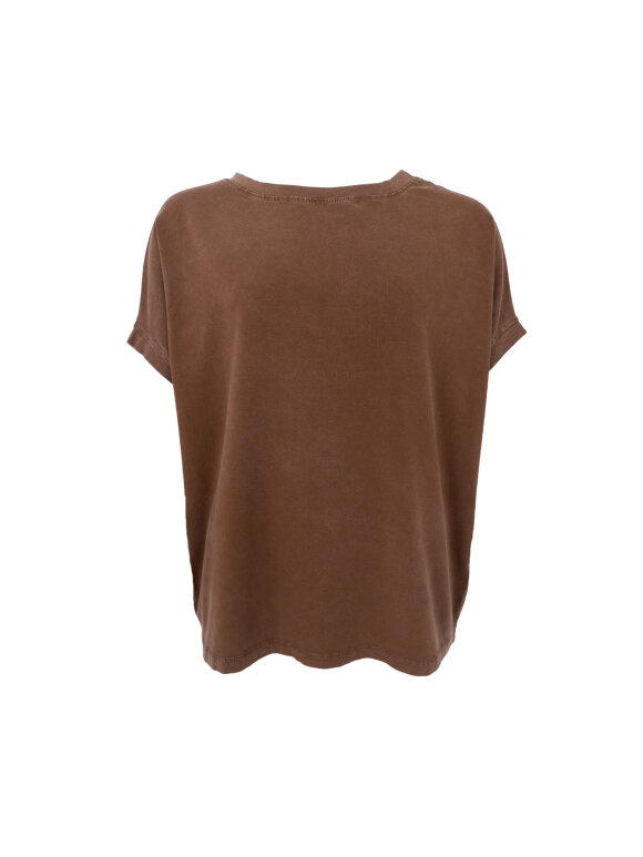 Black Colour - BCZelda Vintage tee Mocca