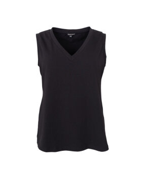 Black Colour - BCMay V-Neck Top Black