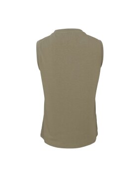 Black Colour - BCMay V-Neck Top Lt. Army