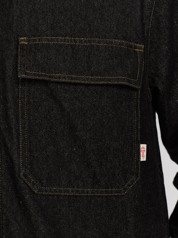 Revolution - Zipped Denim Worker Shirt